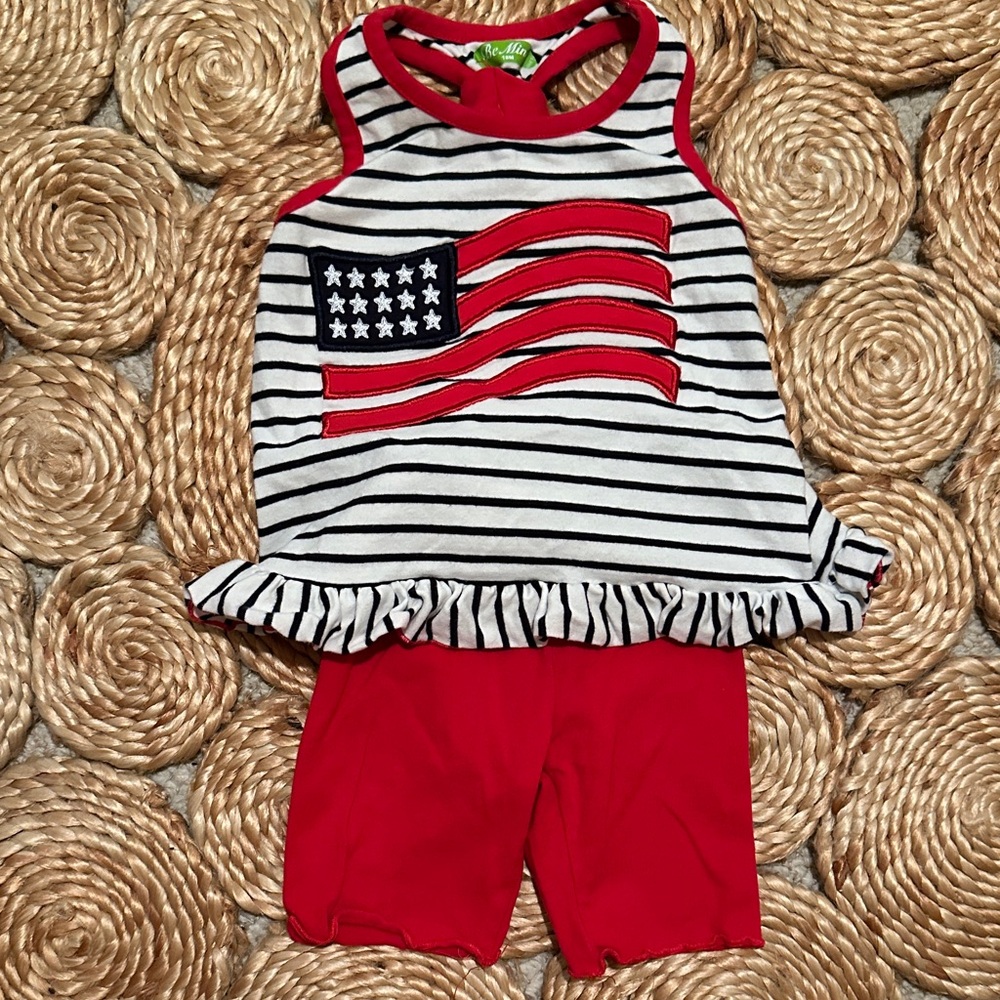 Be Mine Red and White Striped Top